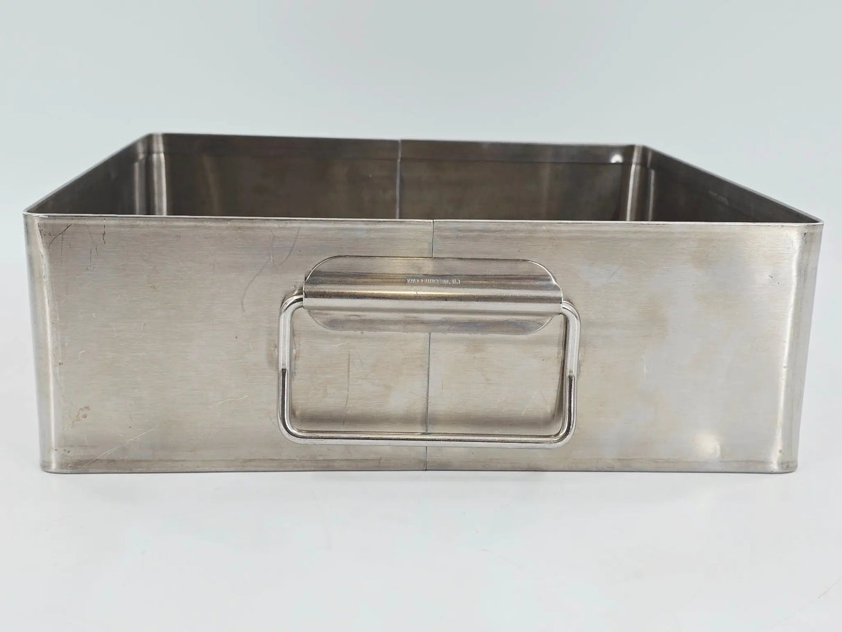 V. Mueller 132566 Sterilization Tray 10x10x3 Stainless Steel Primis Medical