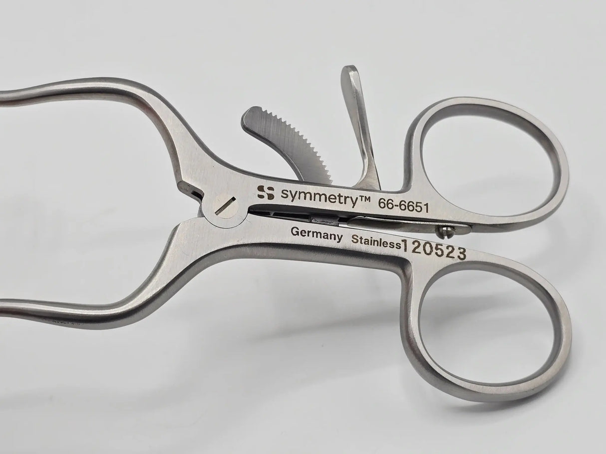 Symmetry Perkins 66-6651 Three Prong Retractor 5" Solid Blades Primis Medical