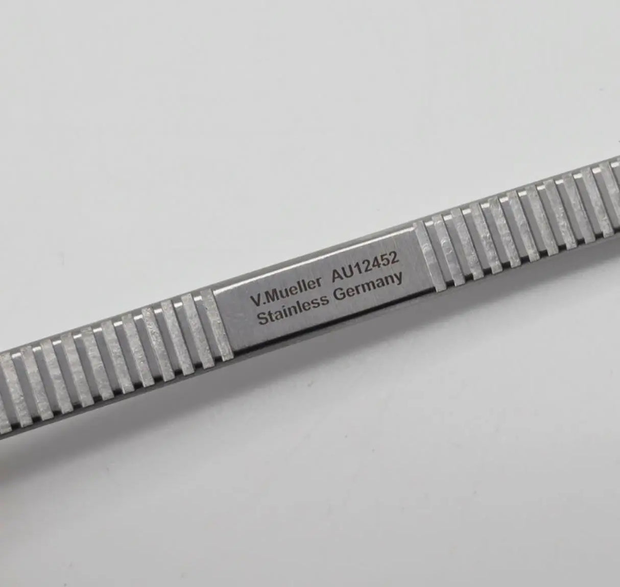 V. Mueller AU12452 House Stapes Curette Double Ended 7" Oval Cups ENT Primis Medical