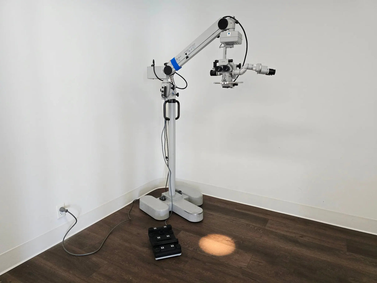 Carl Zeiss OPMI MD Surgical Microscope S5 Stand Dual View ACCU Beam II Primis Medical