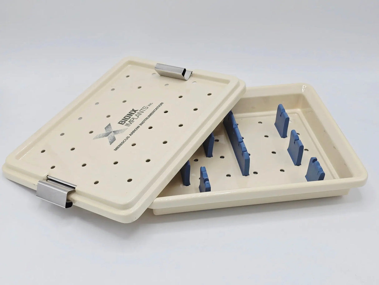 Bionx Meniscus Arrow Instrumentation Set w/ Tray Cannulas Probe Trocar Primis Medical