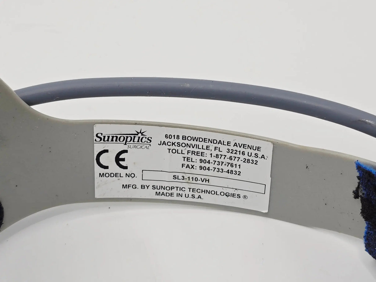 Sunoptics SolarMaxx 180 Xenon Light Source w/ SL3-110-VH Headlight Primis Medical