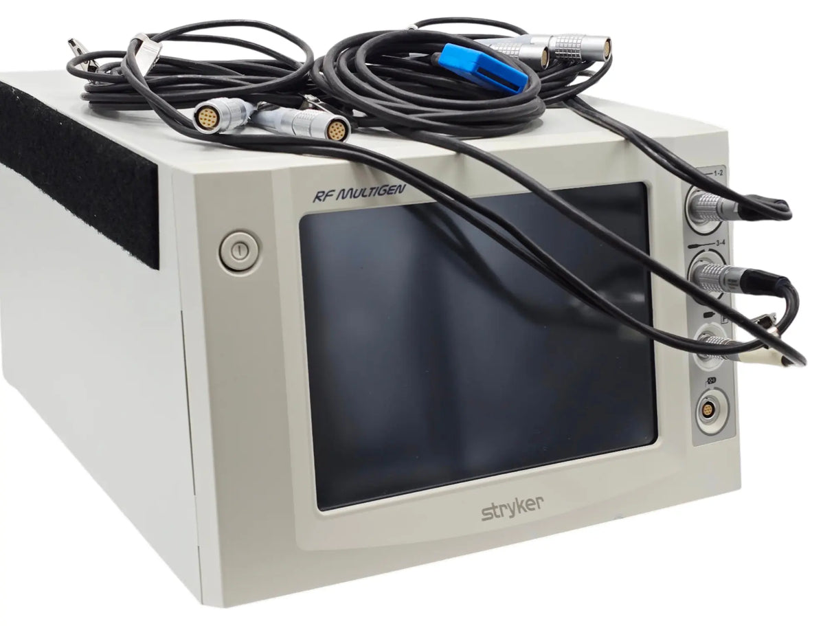 Stryker MultiGen Medical Equipment Console w/ Cables Powers On Primis Medical