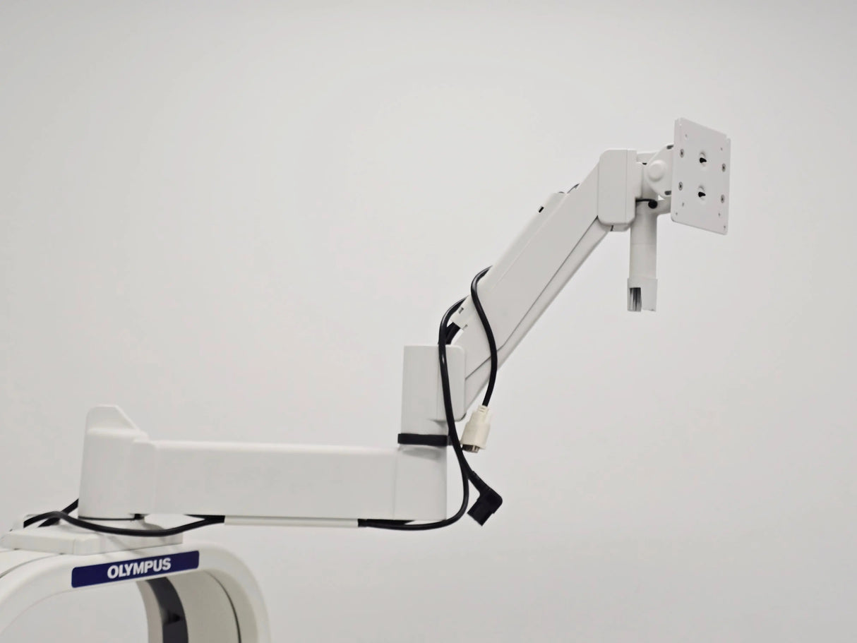 Olympus WM-NP2 Mobile Workstation - Endoscopy Video Trolley with MAJ-1641 Monitor Arm & Separation Transformer Olympus