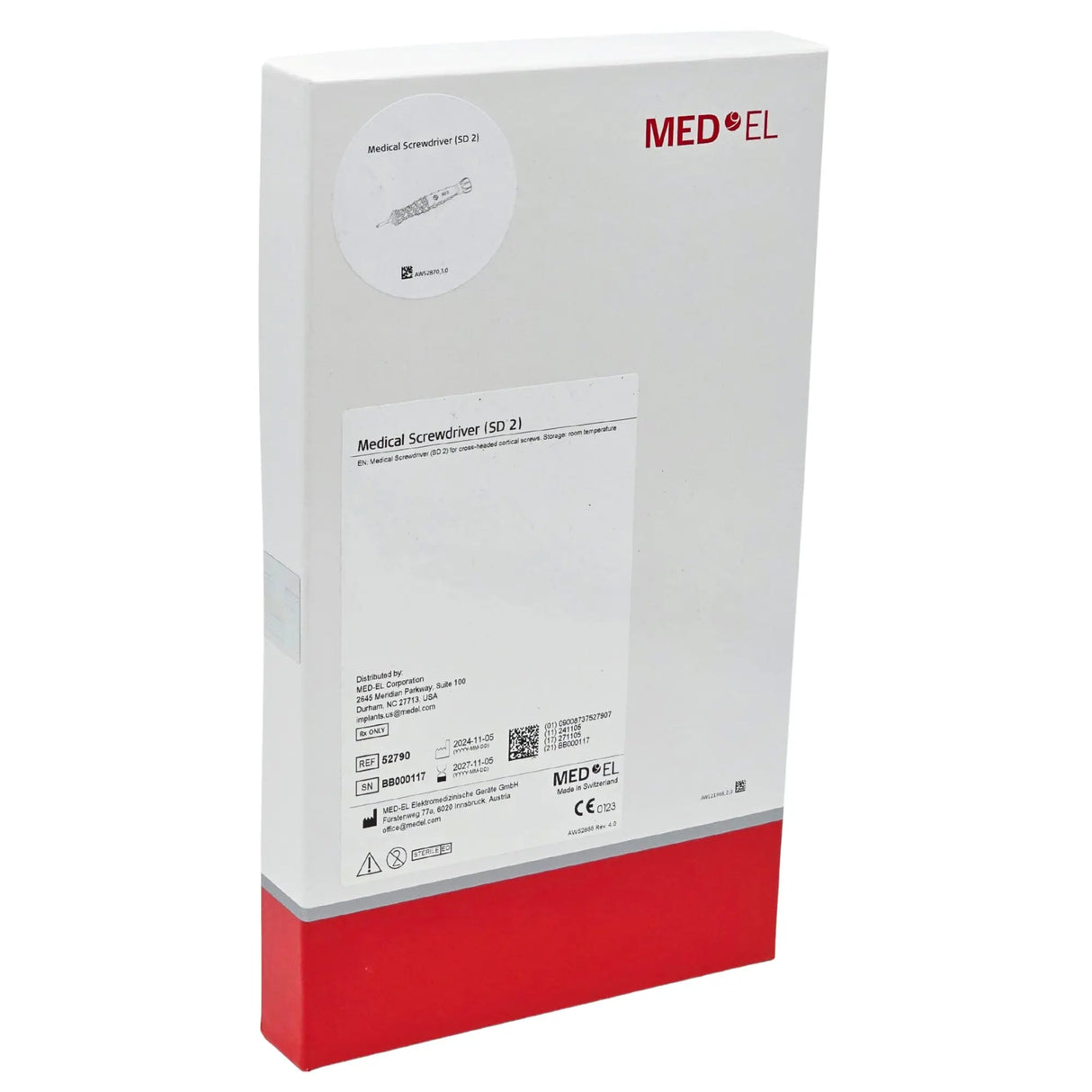 MED-EL 52790 Single-Use Surgical Tool - Bone Conduction Implant Accessory Primis Medical