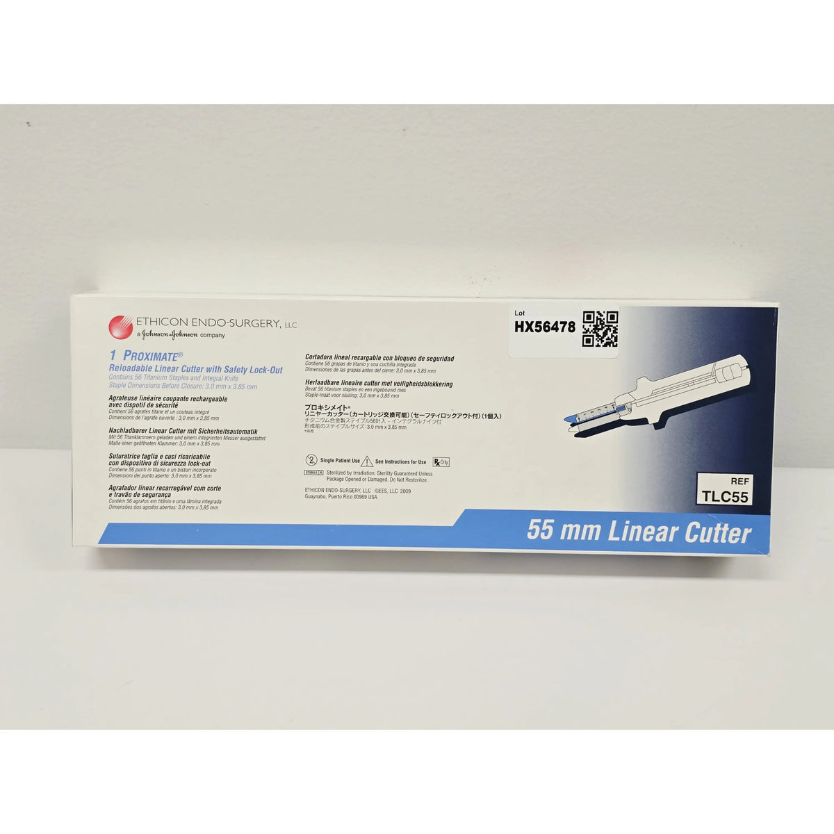 Ethicon Endo-surgery, Llc, TLC55, EA, New - Inner Sterile Package Intact, 10705036013204 Ethicon Endo-surgery, Llc