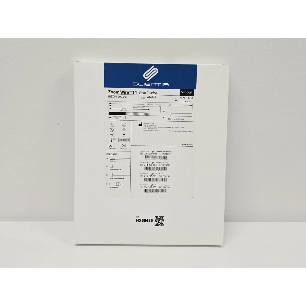 Scientia Vascular Llc, 14-200-003, BX/1, New - Inner Sterile Package Intact, 00818075010233, EXPIRED Scientia Vascular Llc