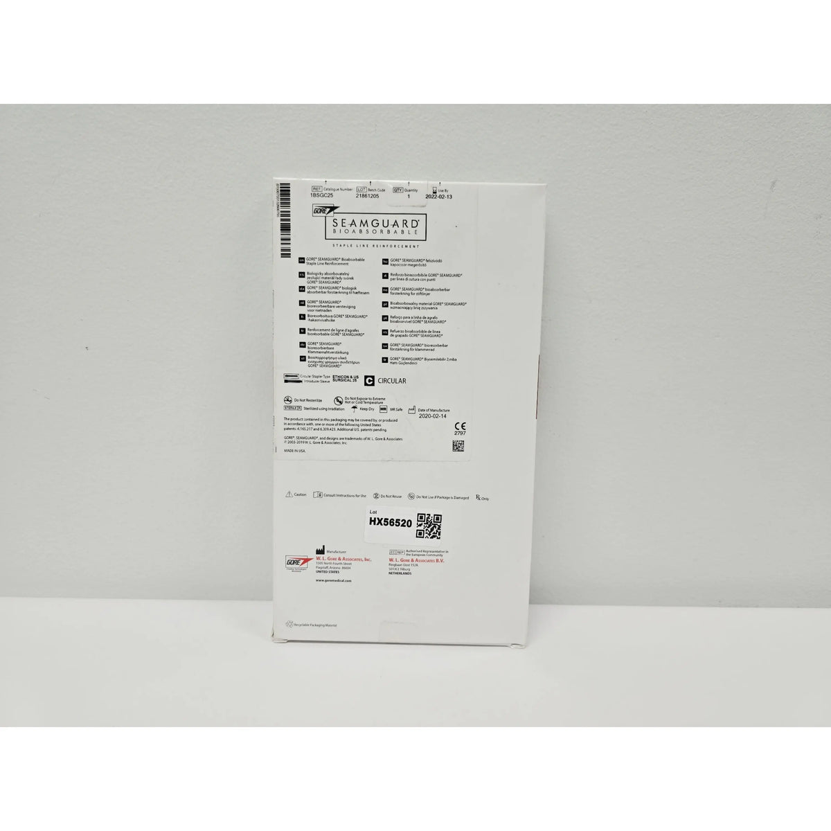 W. L. Gore & Associates, Inc., CBSG25, BX/1, New - Inner Sterile Package Intact, 00733132600755, EXPIRED W. L. Gore & Associates, Inc.