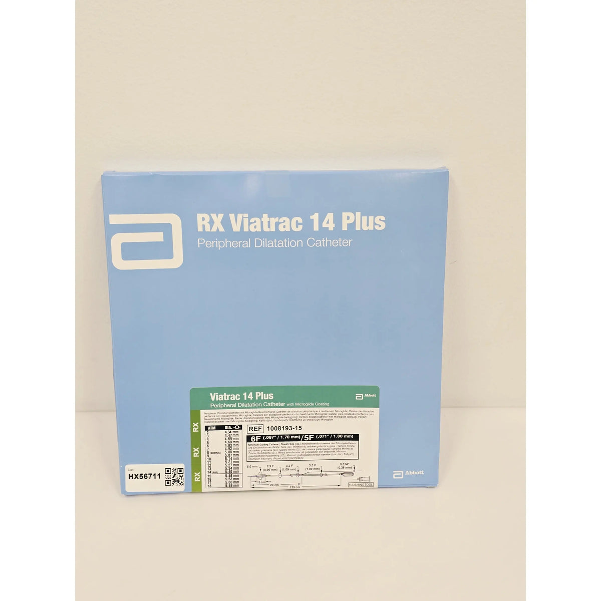 Abbott Vascular Inc., 1008193-15, EA, New - Inner Sterile Package Intact, 08717648056970, EXPIRED Abbott Vascular Inc.