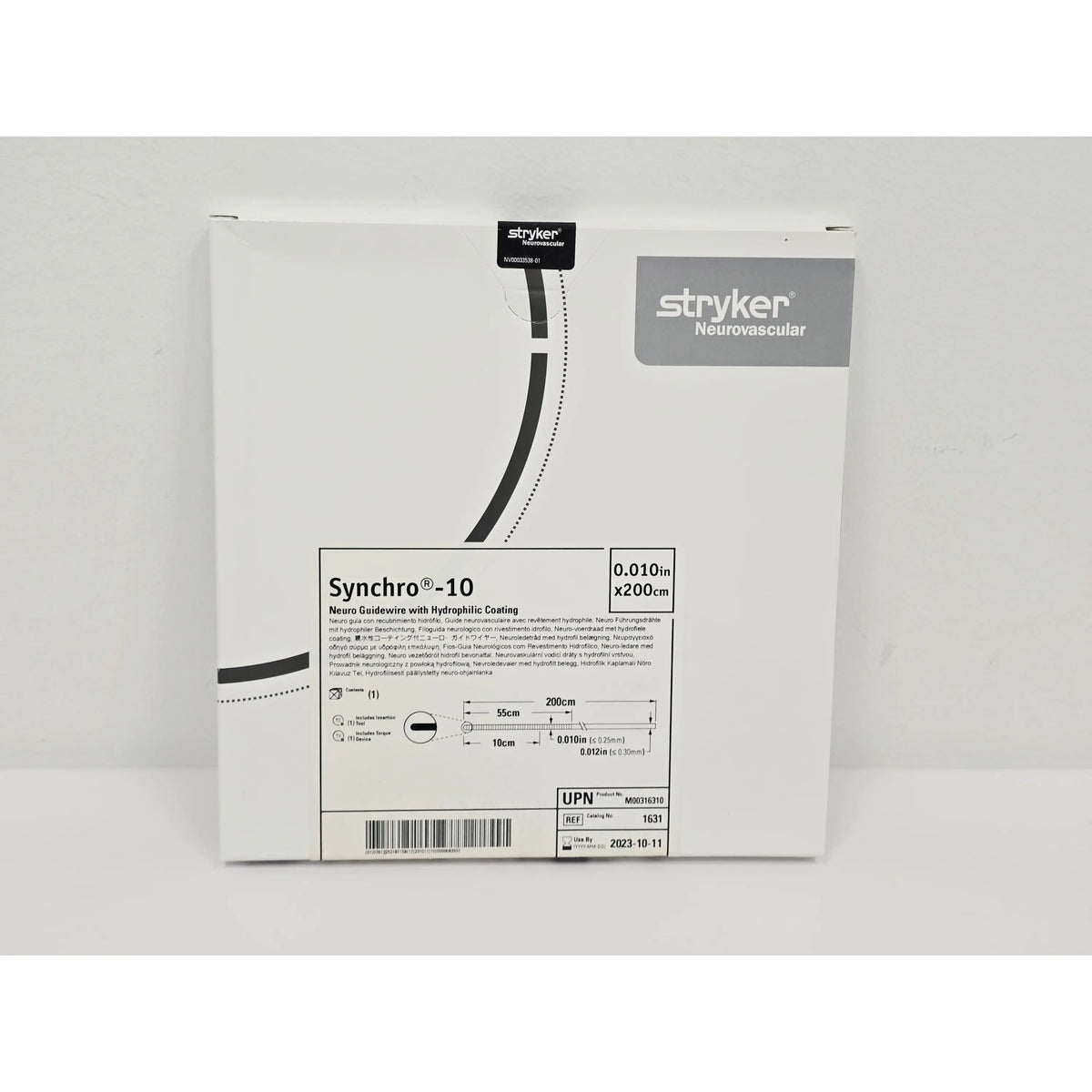 Stryker Corporation, M00316310, BX/1, New - Inner Sterile Package Intact, 07613252187158, EXPIRED Stryker Corporation