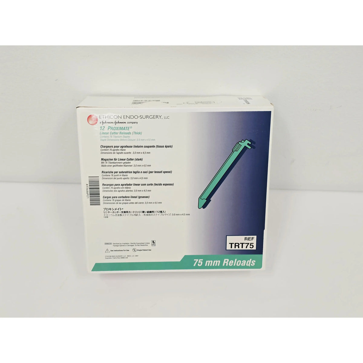 Ethicon Endo-surgery, Llc, TRT75, EA, New - Inner Sterile Package Intact, 10705036013334, EXPIRED Ethicon Endo-surgery, Llc
