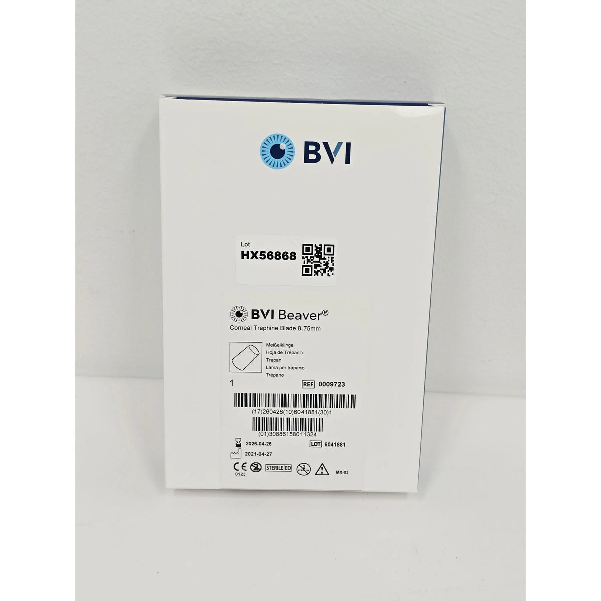 Beaver-visitec International, Inc., 0009723, BX/1, New - Inner Sterile Package Intact, 30886158011324, EXPIRED Beaver-visitec International, Inc.