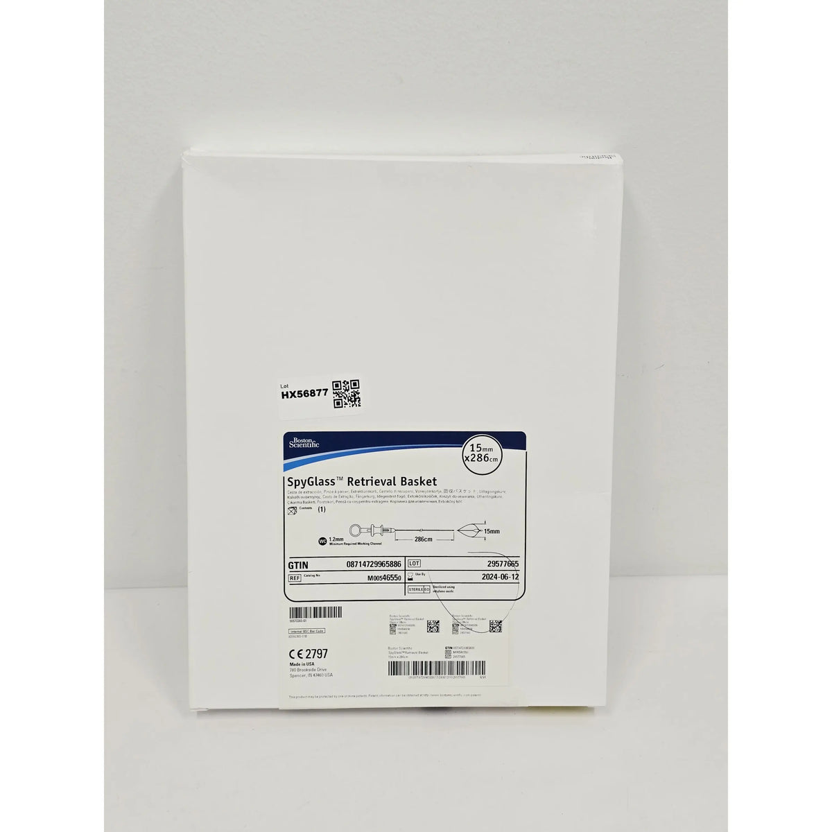 Boston Scientific Corporation, M00546550, BX, New - Inner Sterile Package Intact, 08714729965886, EXPIRED Boston Scientific Corporation