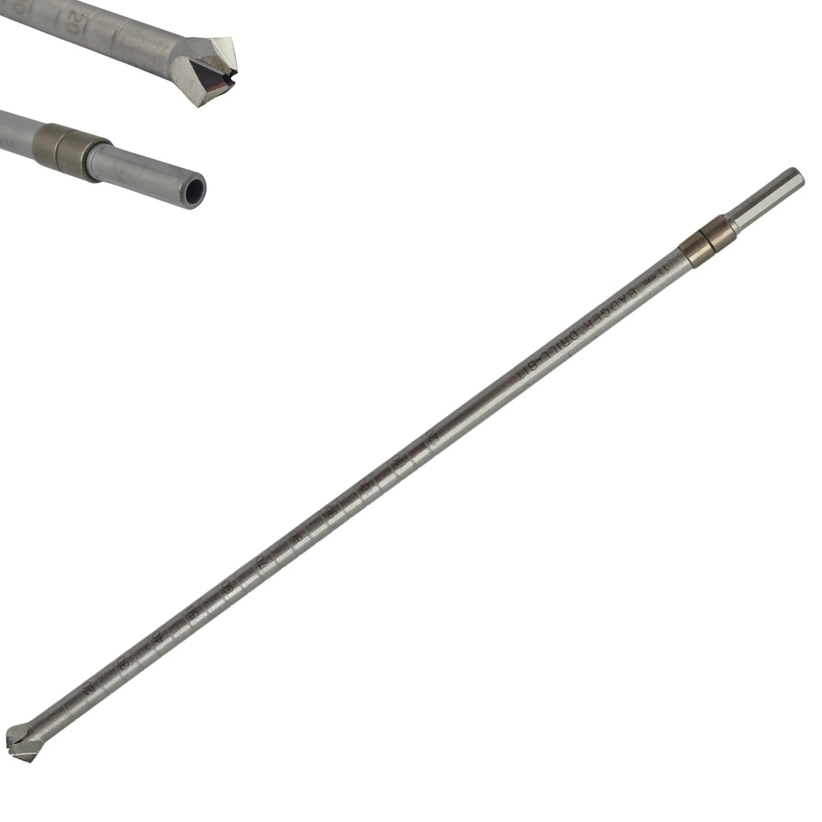 Cannulated surgical drill bit, reusable Conmed Corporation