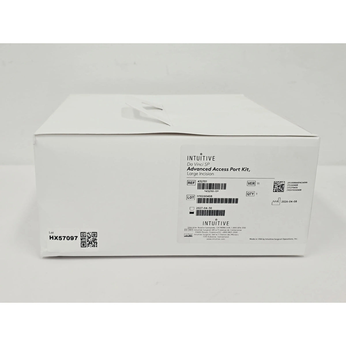 Intuitive Surgical, Inc., 432701, 00886874124598 Intuitive Surgical, Inc.