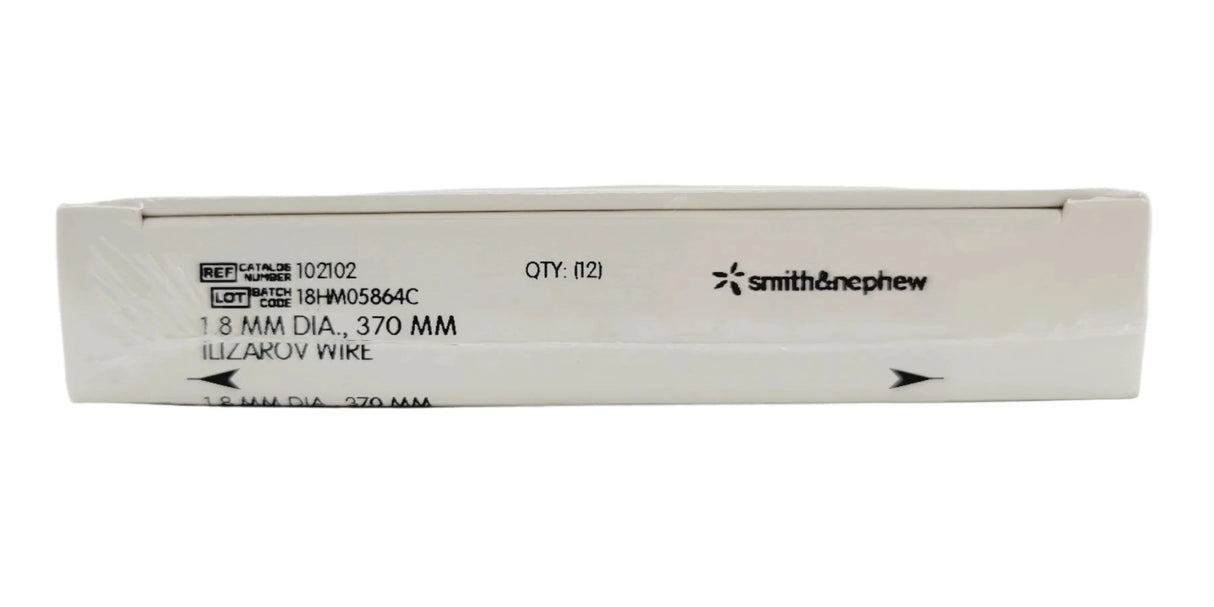 Smith & Nephew, Inc. 102102 Wire Bayonet Point Cortical 1.8mm Diameter 370mm Smith & Nephew, Inc.