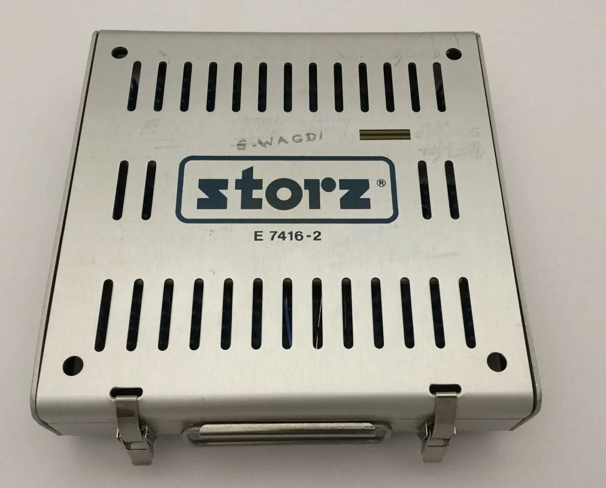 Ophthalmic Surgical Set w/ Case Various Manufacturers Set of 14 Unbranded