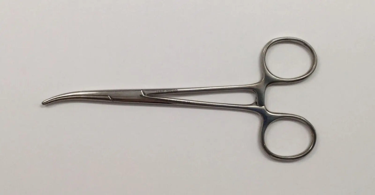 Jarit 285-100 Neuro Dandy Curved Scalp Forceps 5-3/4" Jarit