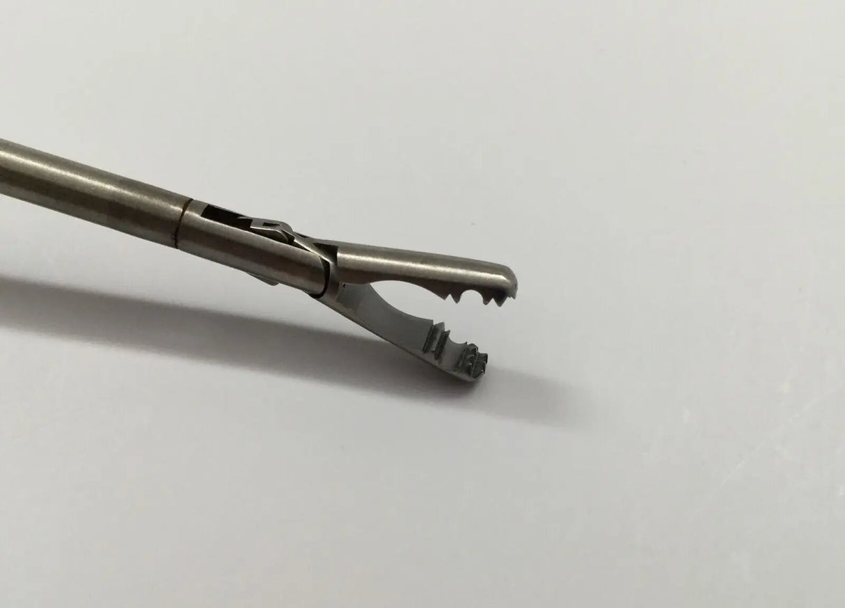 Integra Jarit 625-108 Surgical Roto-Lok Grasping Forceps w/ Ratchet 18" Integra Jarit