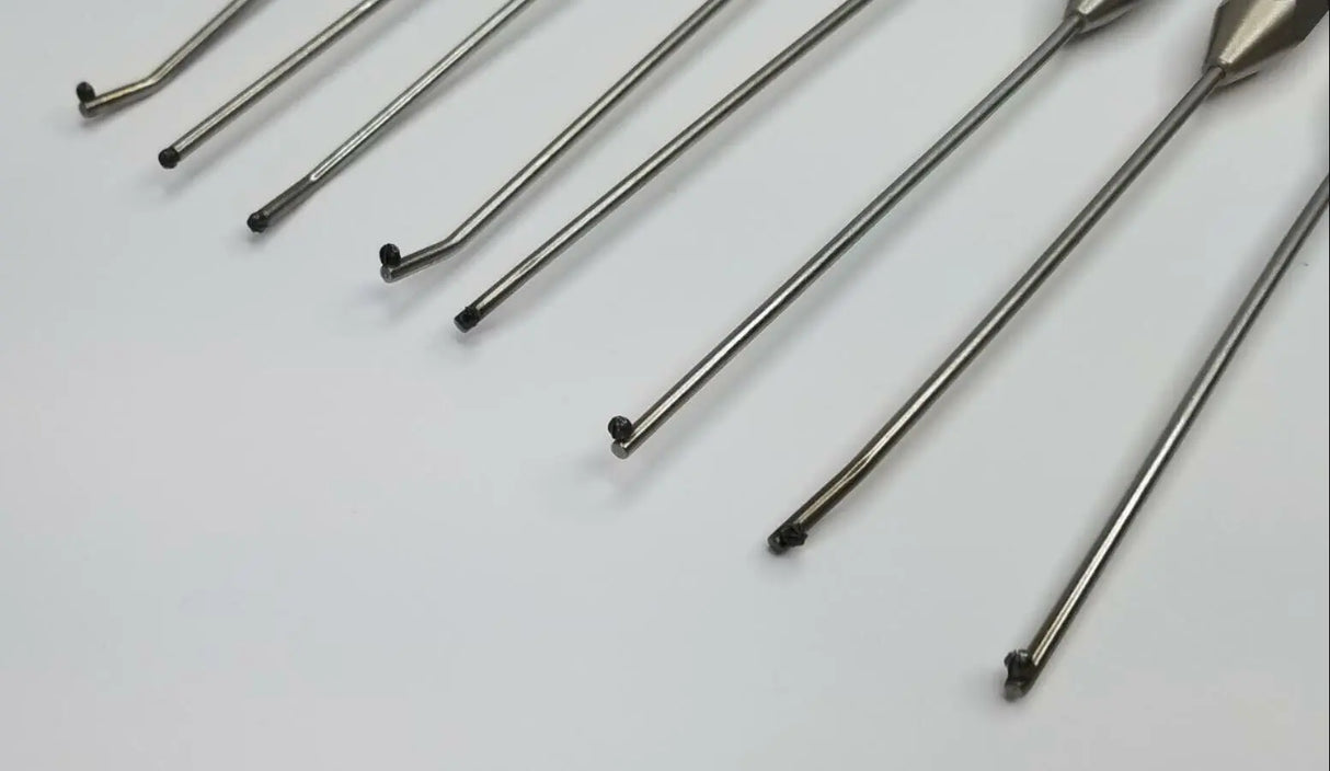 Bowen & Co Orthopedic Angled & Straight Burs Set of 8 8" Bowen & Co.