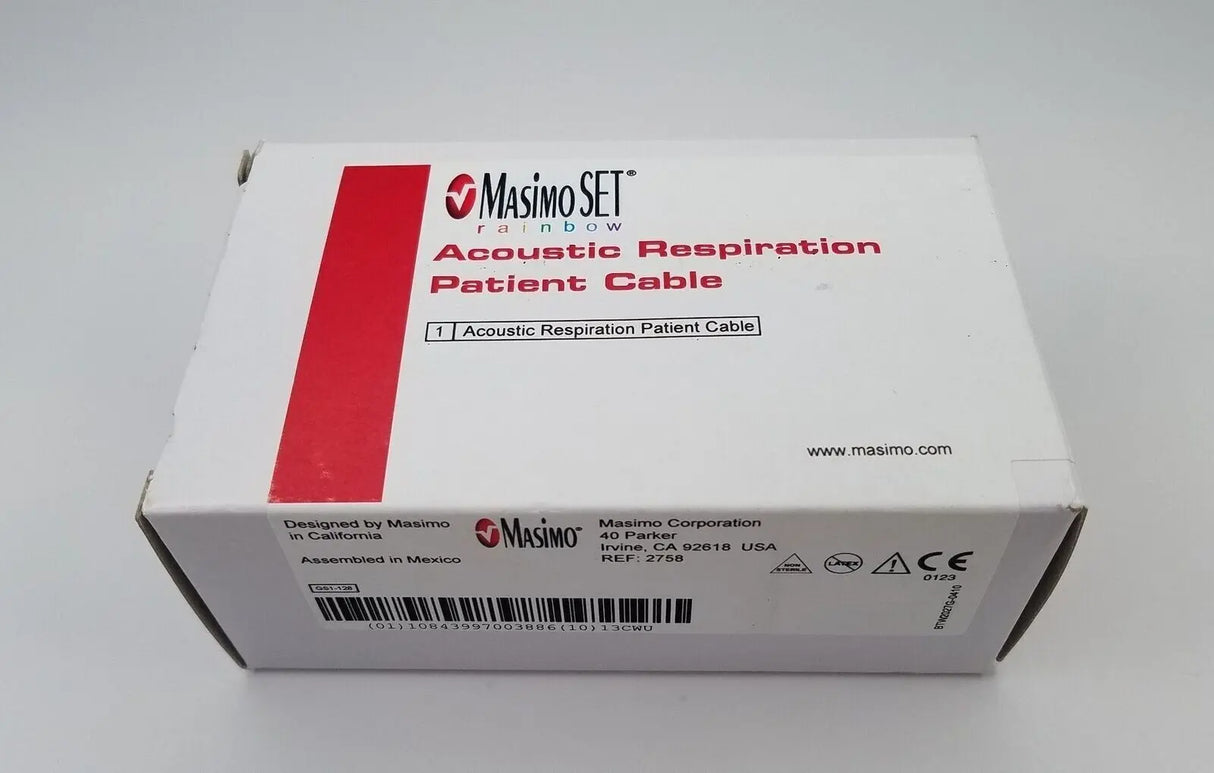 Masimo 2758 Rainbow Acoustic Respiration Patient Cable Masimo