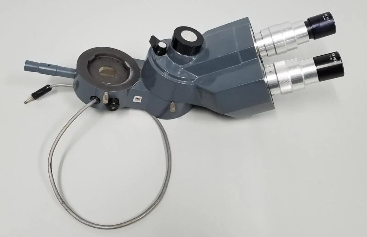 AO Scientific Microstar Surgical Microscope Binocular Head w/ 10 x W.F AO 180 AO Scientific