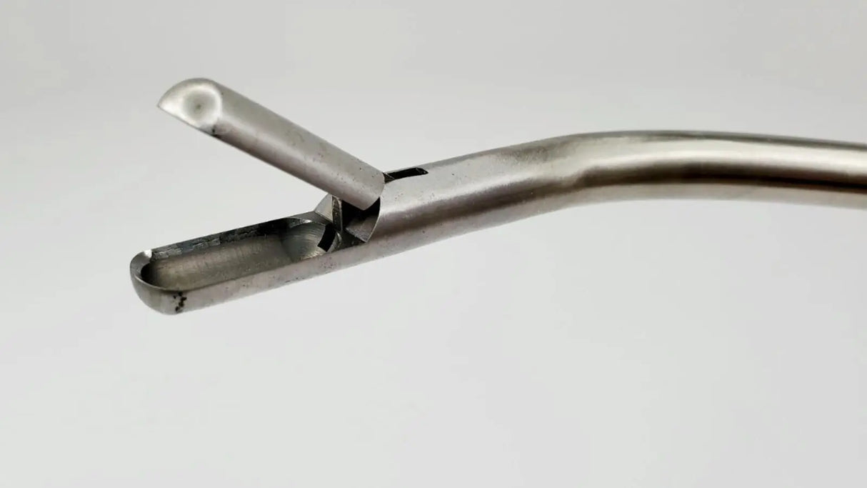Olympus A5584 Laparoscopic 10mm Left Curve Cup Forceps Olympus