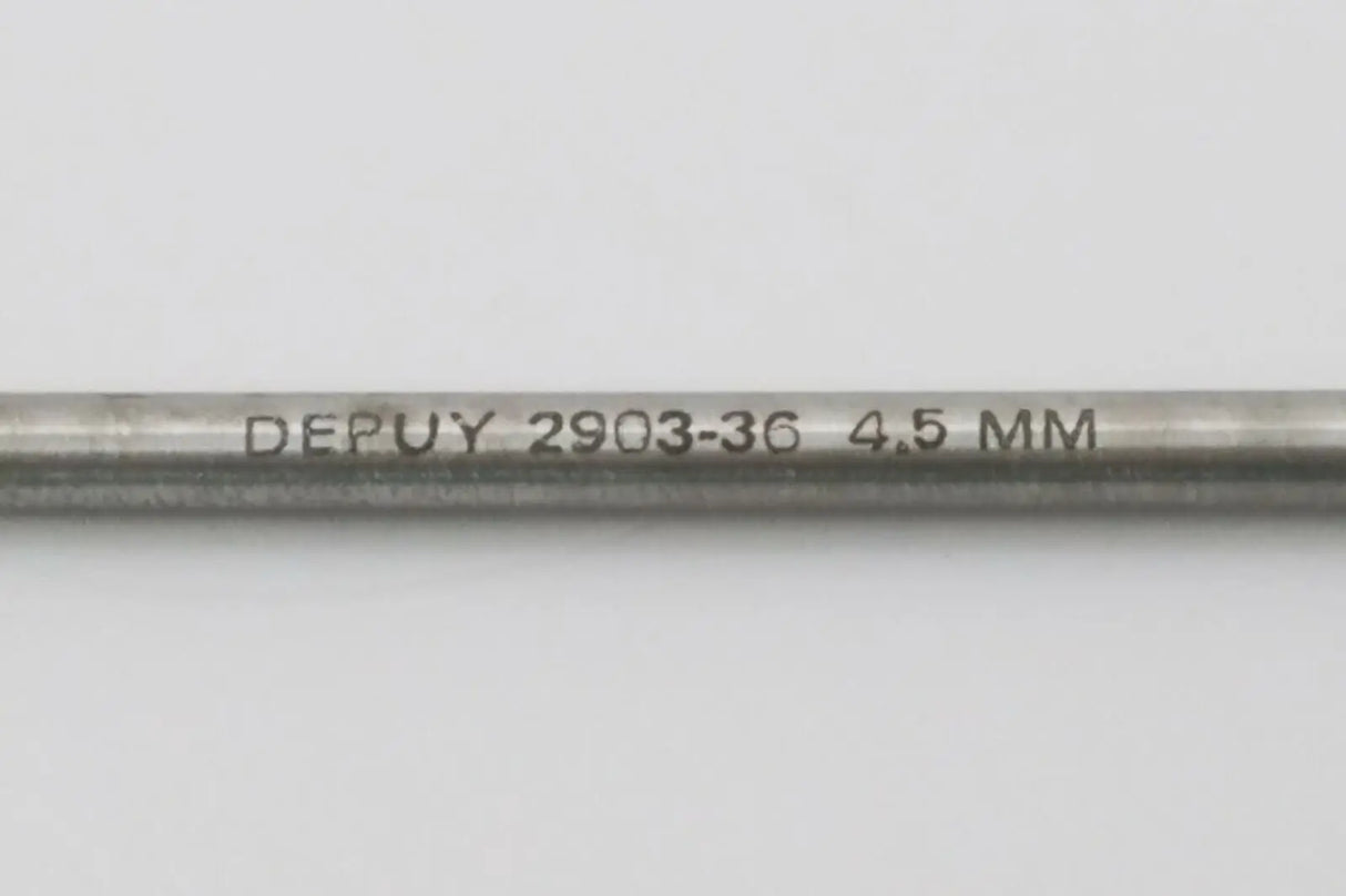 DePuy 2903-36 Orthopedic 4.5mm Drill Bit 5" DePuy