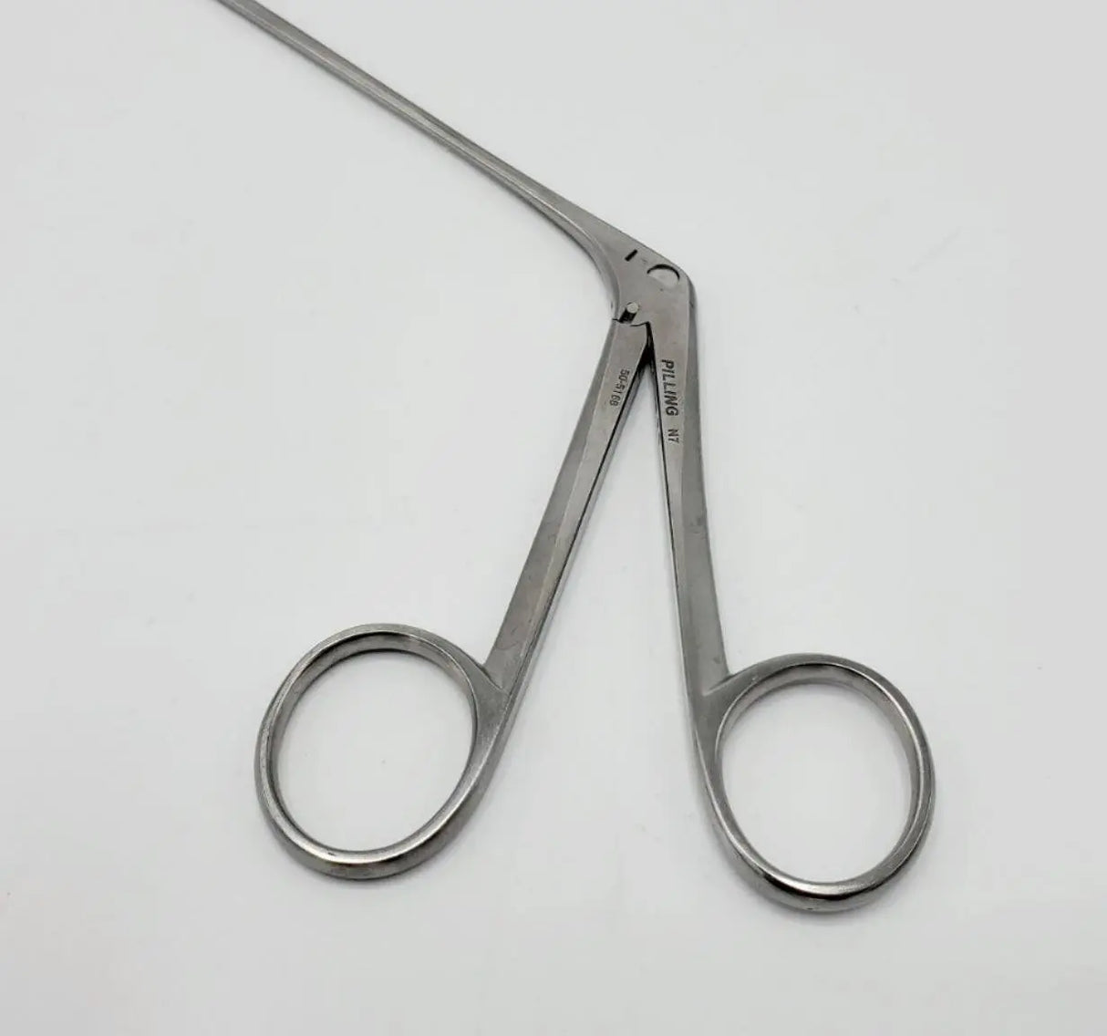 Pilling 50-5168 Biopsy Cup Forceps Angled 2mm 18-3/4" Pilling