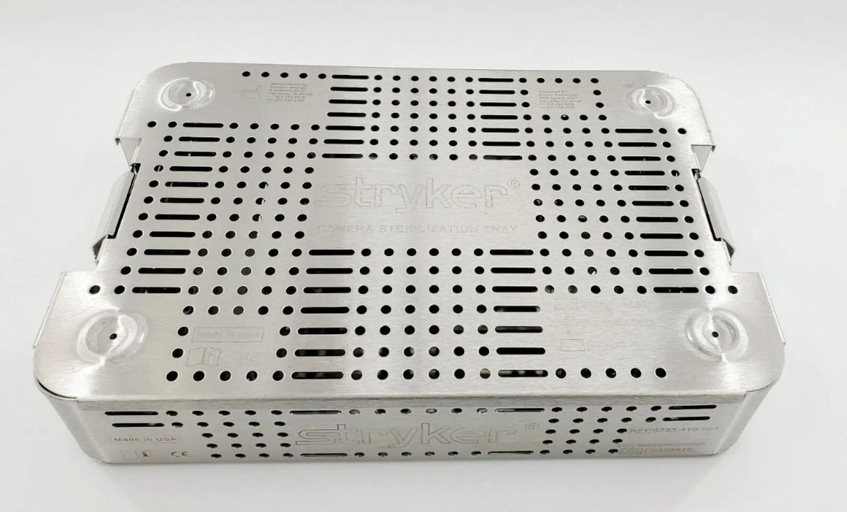 Stryker 0233-410-002 Camera Sterilization Tray 15-1/4" x 10-1/4" x 3" Stryker