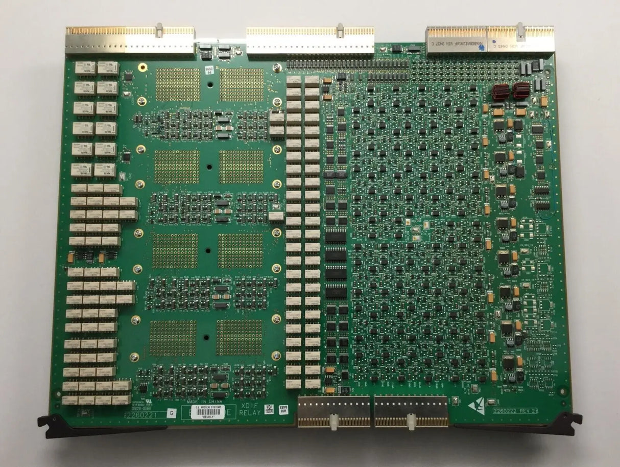 GE 2260222 Logiq 9 Ultrasound XDIF Relay Board GE