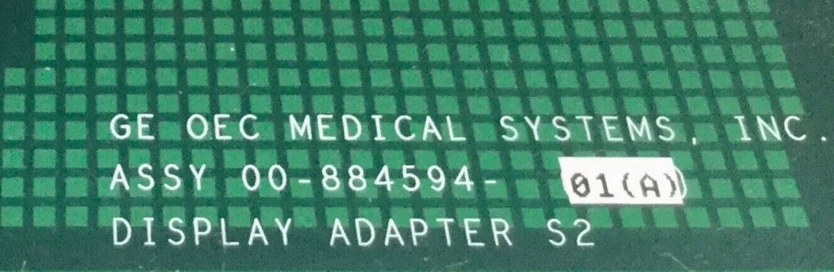 GE OEC Miniview 6800 C Arm 00-884594 Display Adapter S2 Board GE