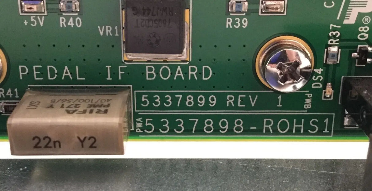 GE Proteus 5337898 Pedal I/F Rad Room Table Board GE