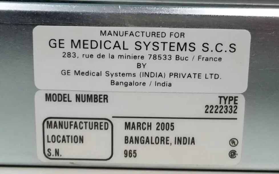 GE Silhouette VR Power Supply Board 2222332 GE