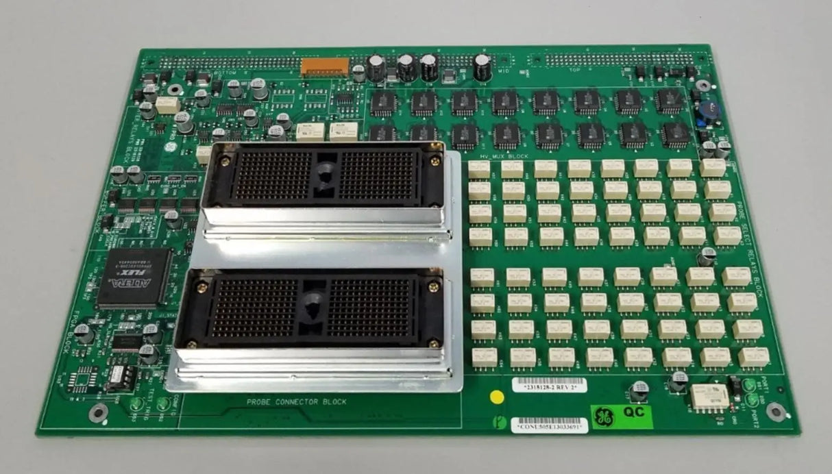 GE 2318128-2 Rev 2 Ultrasound Probe Board GE