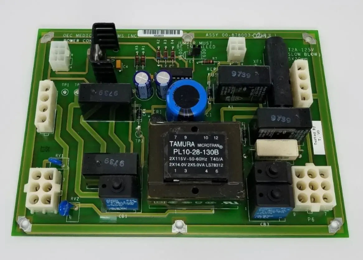 OEC Medical Systems Mini 6600 Power Control Assembly Board 00-878003-02 (A3) OEC Medical Systems
