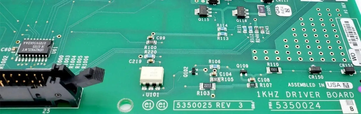 GE 5350025 Rev 3 AMX 4 Plus Portable X-Ray 1KHZ Driver Assembly Board GE