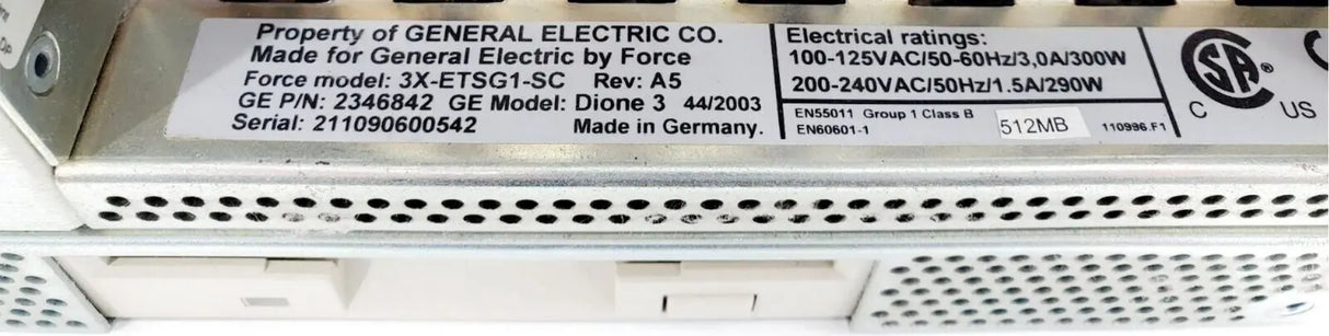 GE 2346842 Senographe 2000D Mammography Power Supply GE