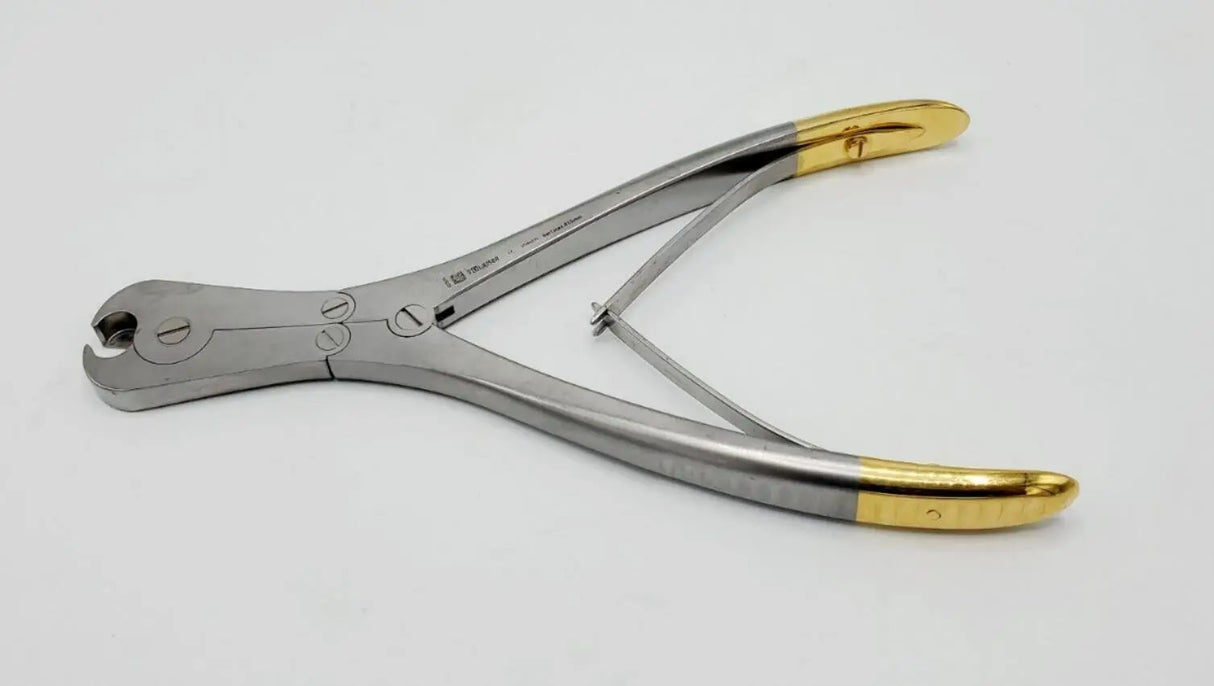 Aesculap LX158R Pin Cutting Forceps Schneider Orthopedic 01.5mm Hart Max 7-1/4" Aesculap