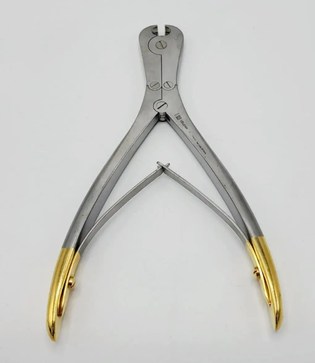 Aesculap LX158R Pin Cutting Forceps Schneider Orthopedic 01.5mm Hart Max 7-1/4" Aesculap