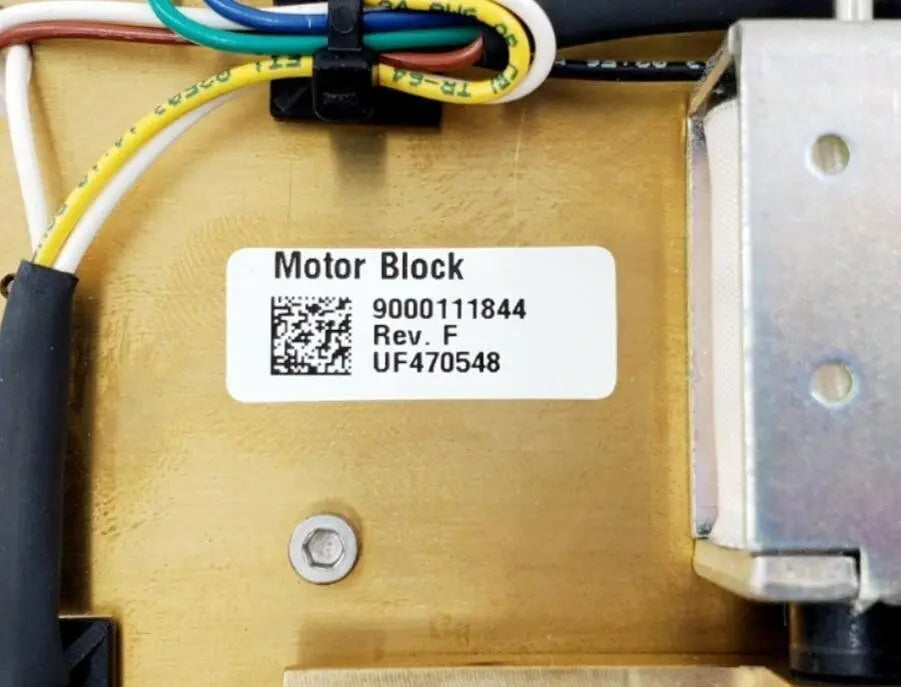 EOS 9000111844 Rev F Motor Block Assembly EOS