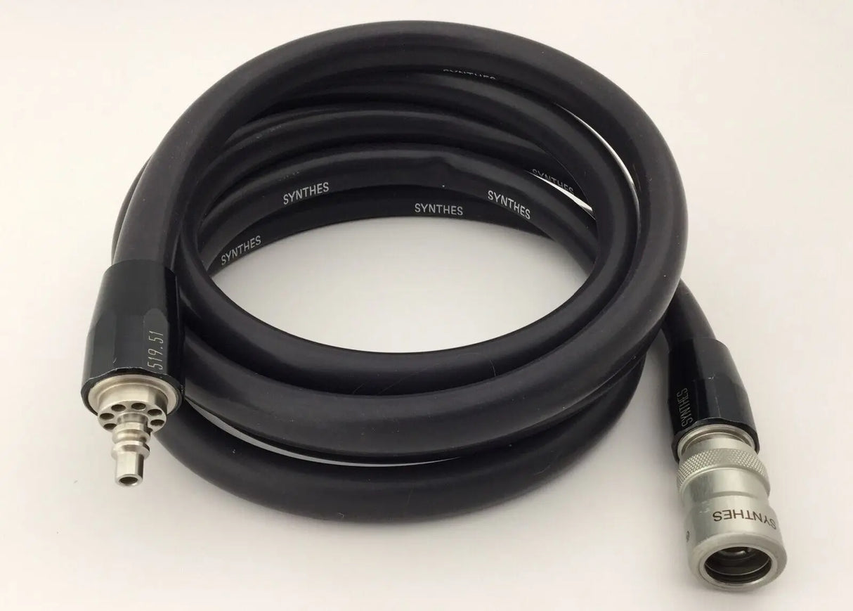 Synthes 510.20 Drill with Adaptor 90 Degree, Hose and Accessories Synthes