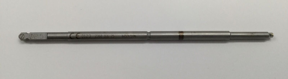 Zimmer 2360-166-25 Standard Hex Surgical Driver 2.5mm