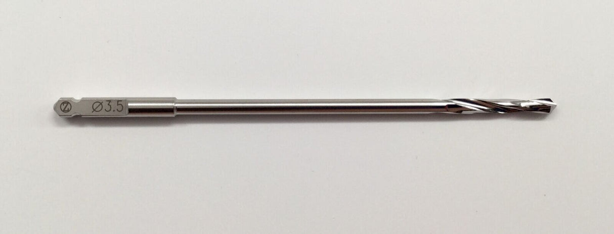 Zimmer 4806-110-35 3.5mm Quick-Connect Drill Bit Orthopedic 4-3/4"