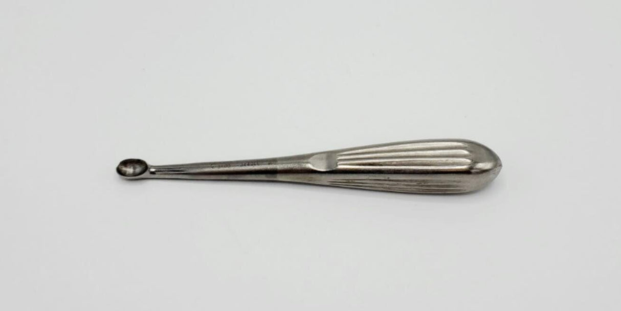 Zimmer 3680 Burn Bone Curette Size 5 Orthopedic 6-5/8"