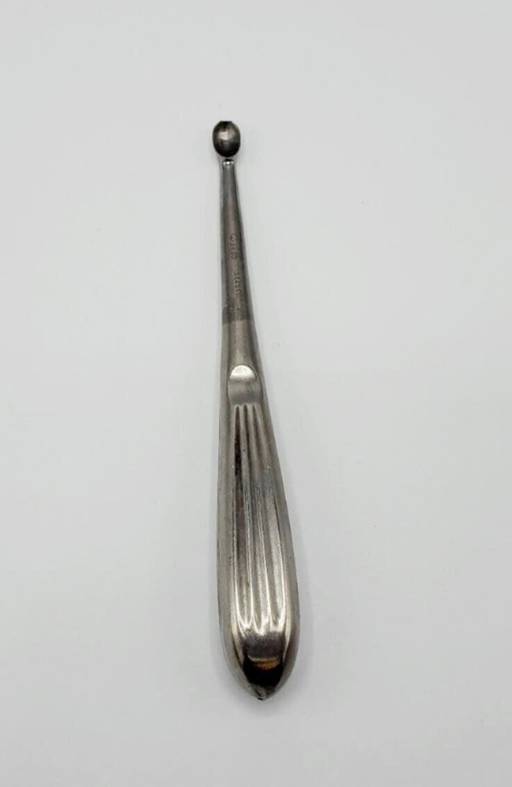 Zimmer 3680 Burn Bone Curette Size 5 Orthopedic 6-5/8"