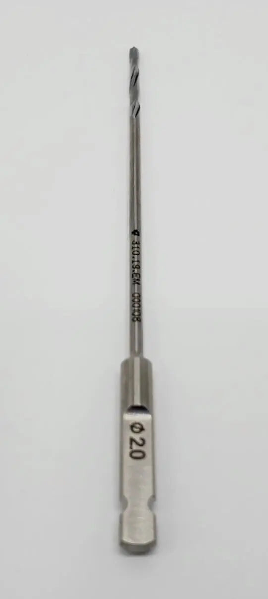 Synthes 310.19 Drill Bit 2mm Orthopedic 4" Quick Connect Synthes