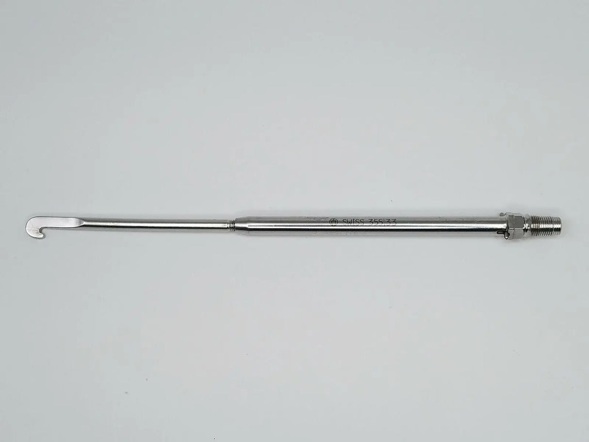 Synthes 355.36 Threaded Hook with 355.33 Orthopedic Connector Synthes