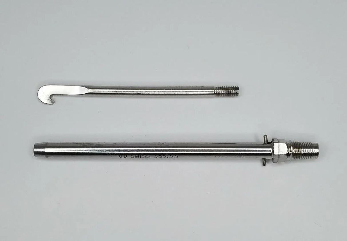 Synthes 355.36 Threaded Hook with 355.33 Orthopedic Connector Synthes