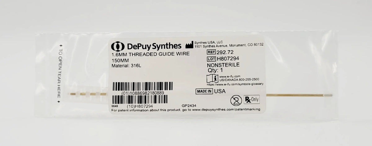 Synthes Gmbh, 292.72, BG, 10886982180889 Synthes Gmbh